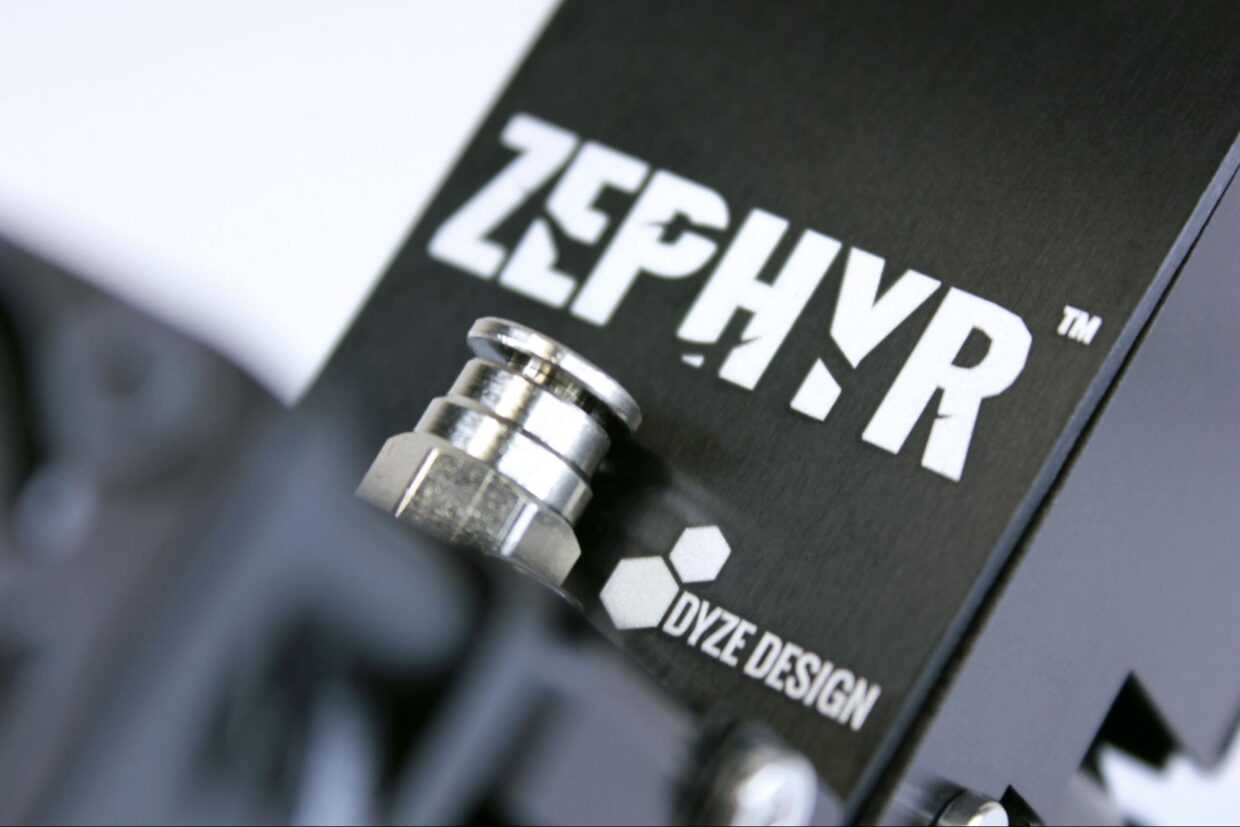 Dyze Design Launches The Zephyr High Flow Extruder