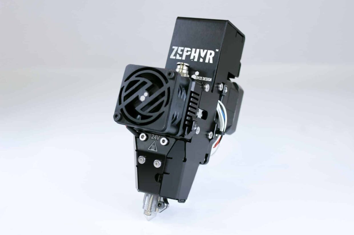 Dyze Design Launches The Zephyr High Flow Extruder